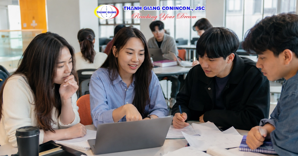 Ảnh minh họa học sinh có nền tảng tiếng Hàn tốt và định hướng rõ ràng để vào thẳng chuyên ngành.