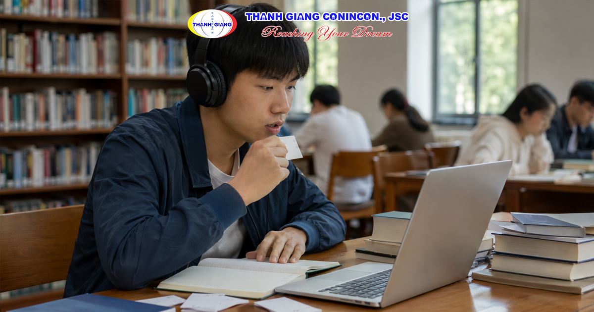Học sinh mới tốt nghiệp THPT chủ động học tiếng Đức để chuẩn bị đi du học