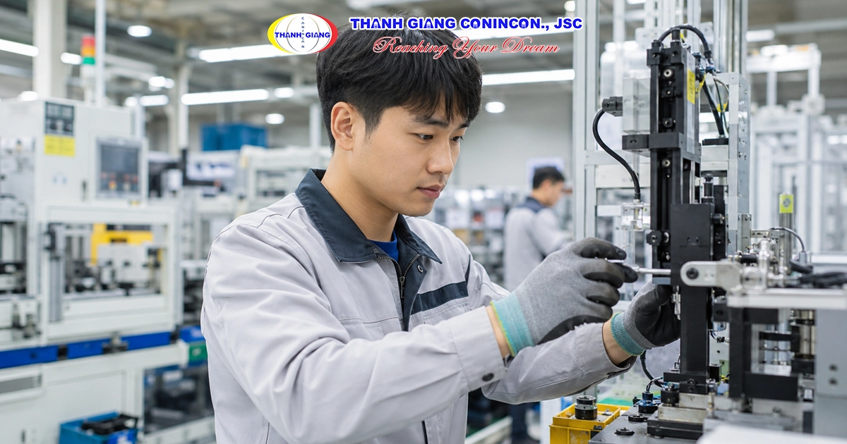 Chương trình du học kỹ thuật E7M Hàn Quốc vừa học vừa có thu nhập