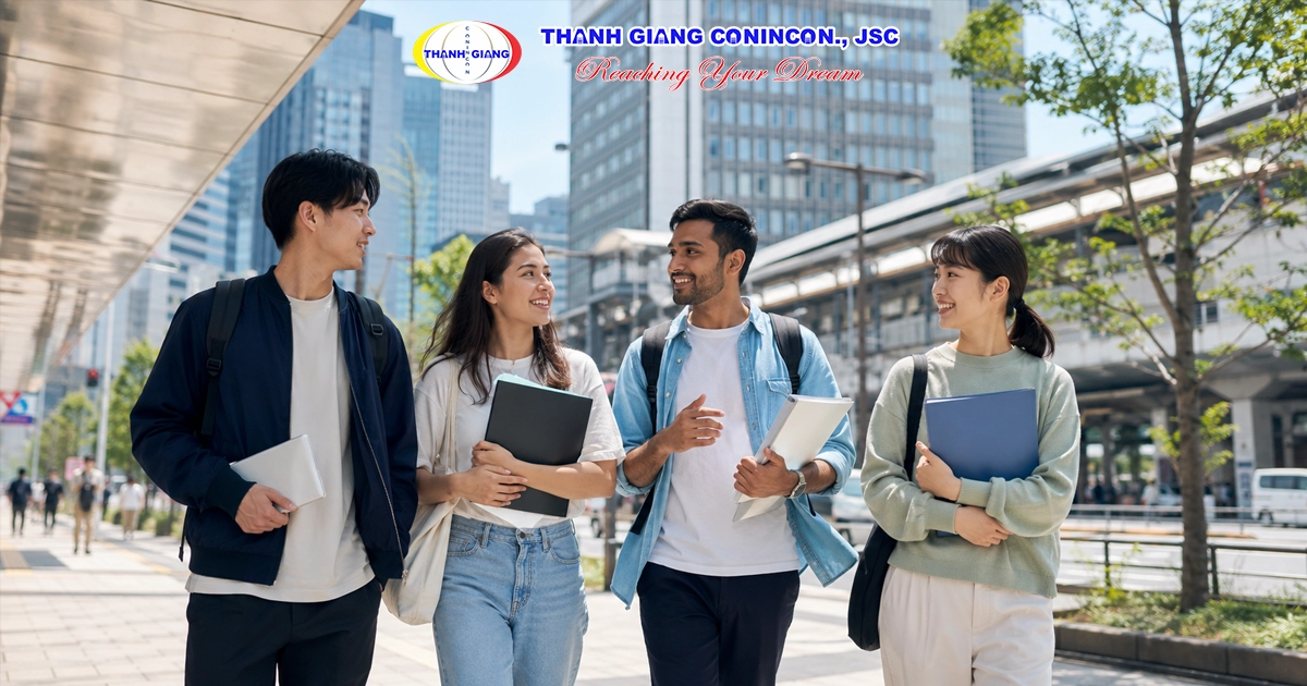 Du học sinh quốc tế tìm hiểu cơ hội học tập và làm việc tại Nhật Bản