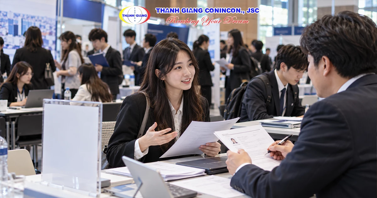 Du học sinh chuẩn bị định hướng nghề nghiệp sau khi hoàn thành chương trình Thạc sĩ tại Hàn Quốc.