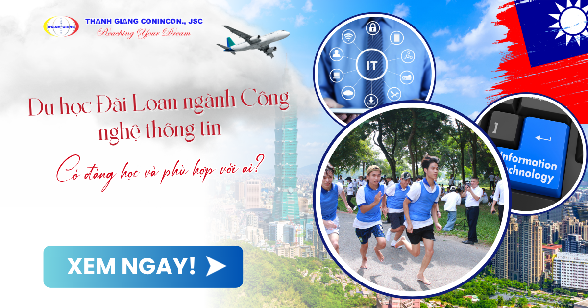 Du học Đài Loan ngành Công nghệ thông tin