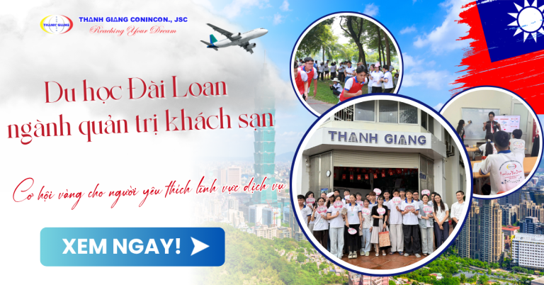 Du học Đài Loan ngành quản trị khách sạn – Cơ hội vàng cho người yêu thích lĩnh vực dịch vụ 