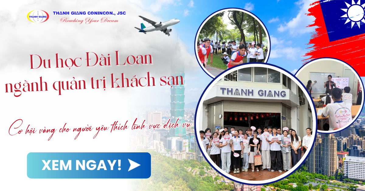 Du học Đài Loan ngành quản trị khách sạn