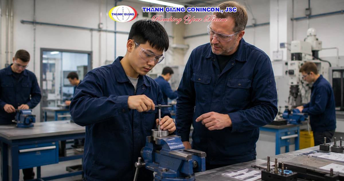 Du học nghề Đức vừa học vừa thực hành tại doanh nghiệp
