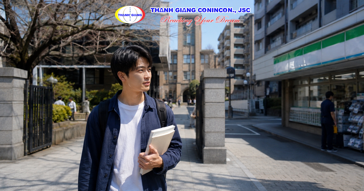 Du học sinh Việt Nam vừa học tại trường Nhật Bản vừa làm thêm để hỗ trợ chi phí sinh hoạt.