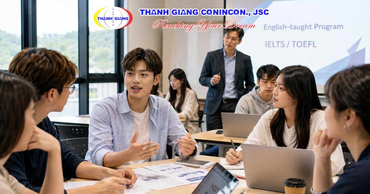 Du học sinh học chuyên ngành bằng tiếng Anh trong môi trường đại học quốc tế tại Đài Loan