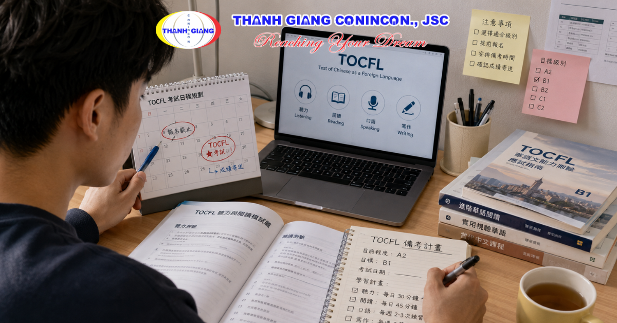 Du học sinh lên kế hoạch ôn và thi TOCFL