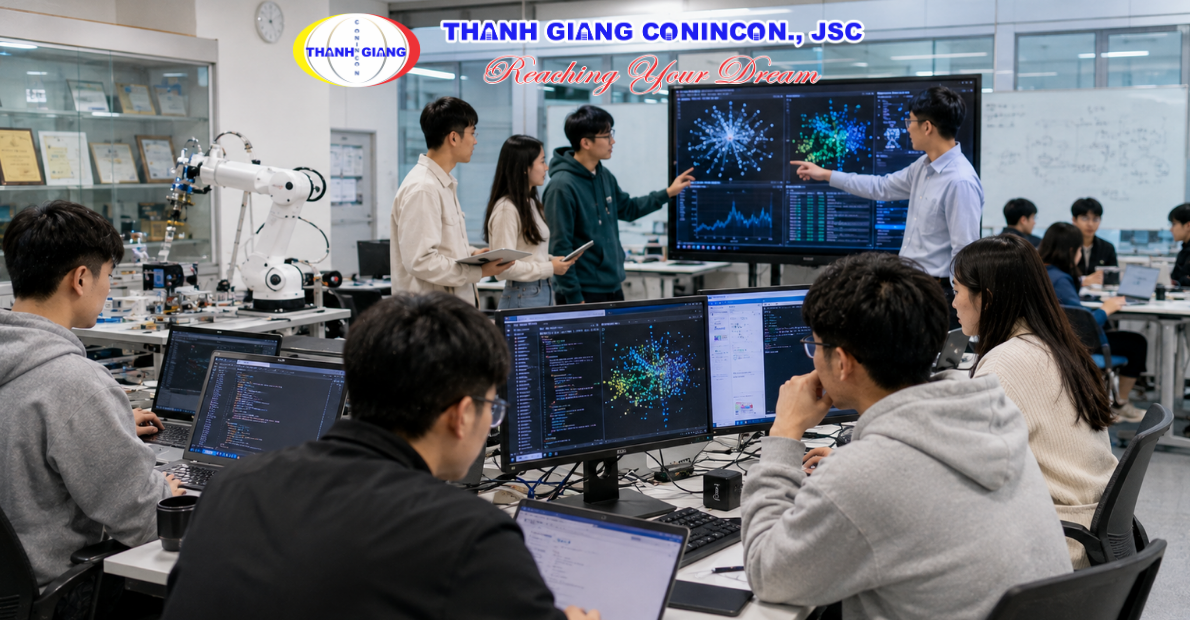 Du học sinh trải nghiệm môi trường đào tạo Công nghệ thông tin hiện đại tại Đại học Đài Loan