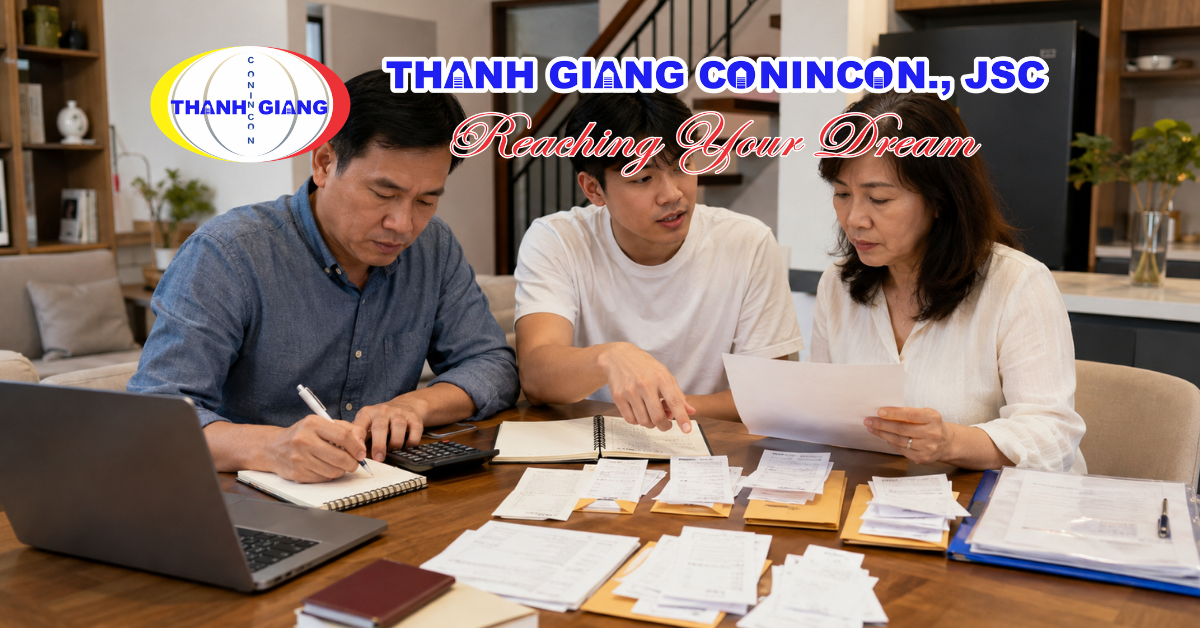 Gia đình cùng tính toán các khoản chi phí cần chuẩn bị cho hành trình du học Trung Quốc