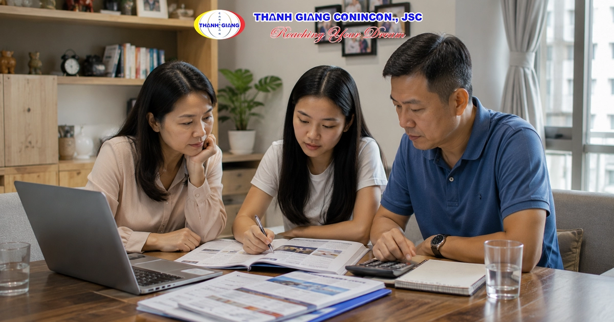Gia đình tài chính vừa phải chọn du học Đài Loan hệ 1+4