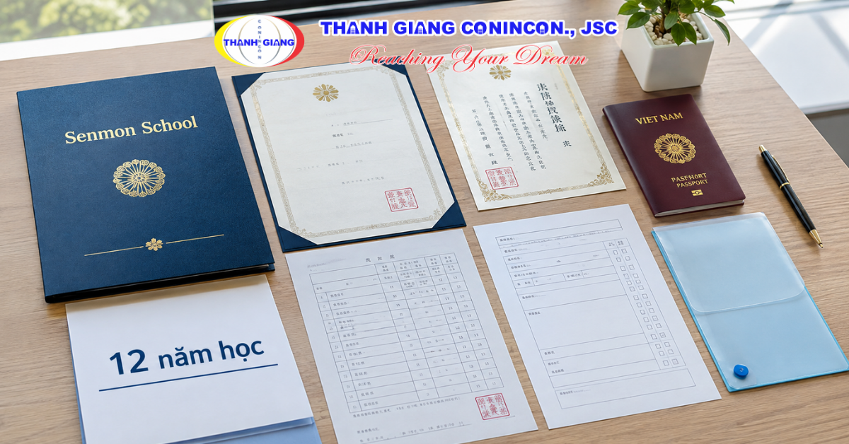 Hồ sơ học vấn cần chuẩn bị để đáp ứng điều kiện vào trường Senmon Nhật Bản