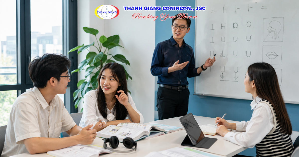 Sinh viên Việt Nam chuẩn bị tiếng Đức cho chương trình du học Thạc sĩ