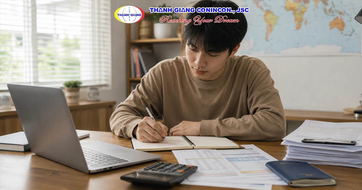 Học sinh lập kế hoạch tài chính trước khi chọn du học Hàn Quốc hay Đài Loan