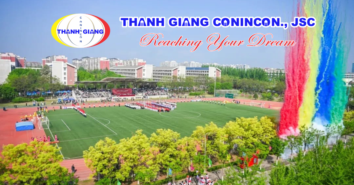 Khai mạc đại hội thể thao tại sân vận động trong Đại học Công nghệ Bắc Kinh