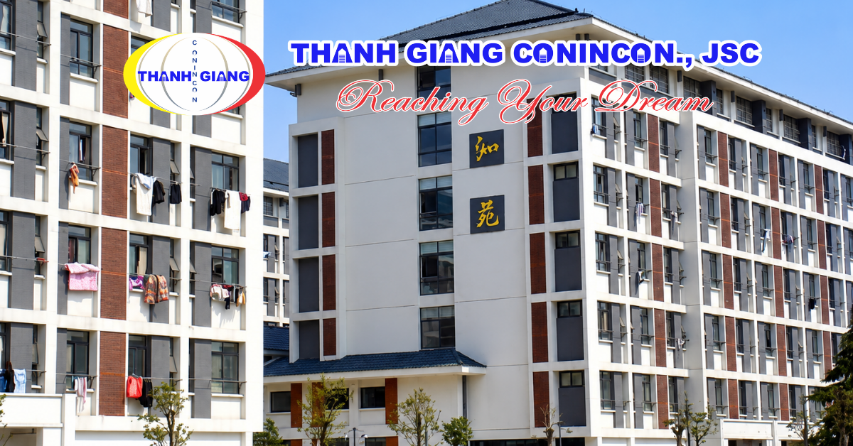 Khu ký túc xá sinh viên với cơ sở vật chất hiện đại tại Đại học Dương Châu
