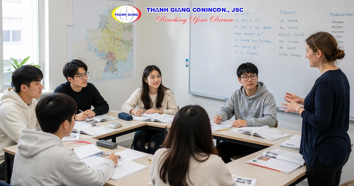 Lộ trình học tiếng Đức từ A1 đến B1 để đi Đức