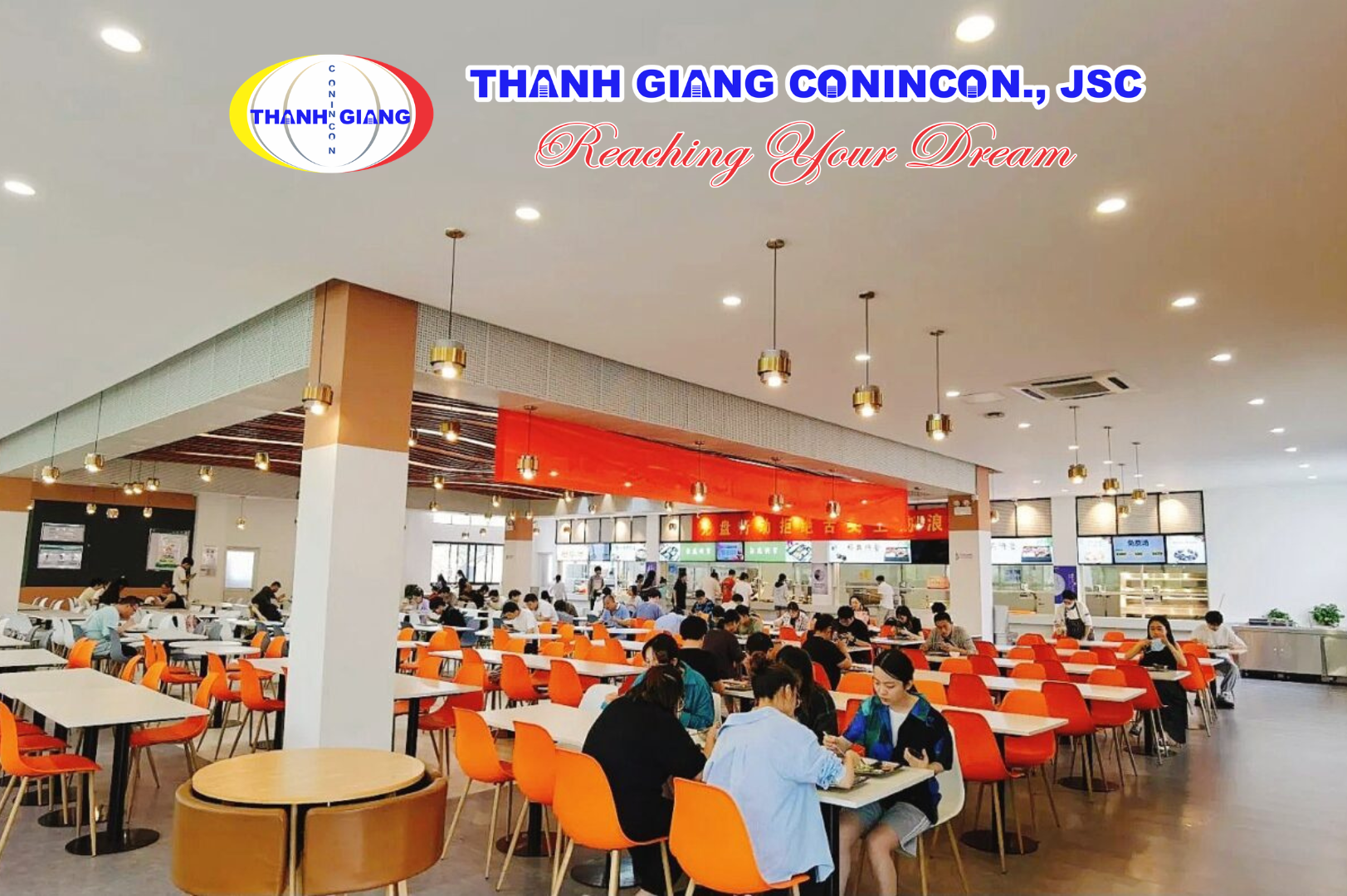 Nhà ăn sinh viên hiện đại và rộng rãi tại Đại học Tô Châu 