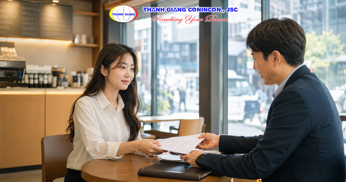 Du học sinh Việt Nam phỏng vấn xin việc làm thêm bằng tiếng Hàn