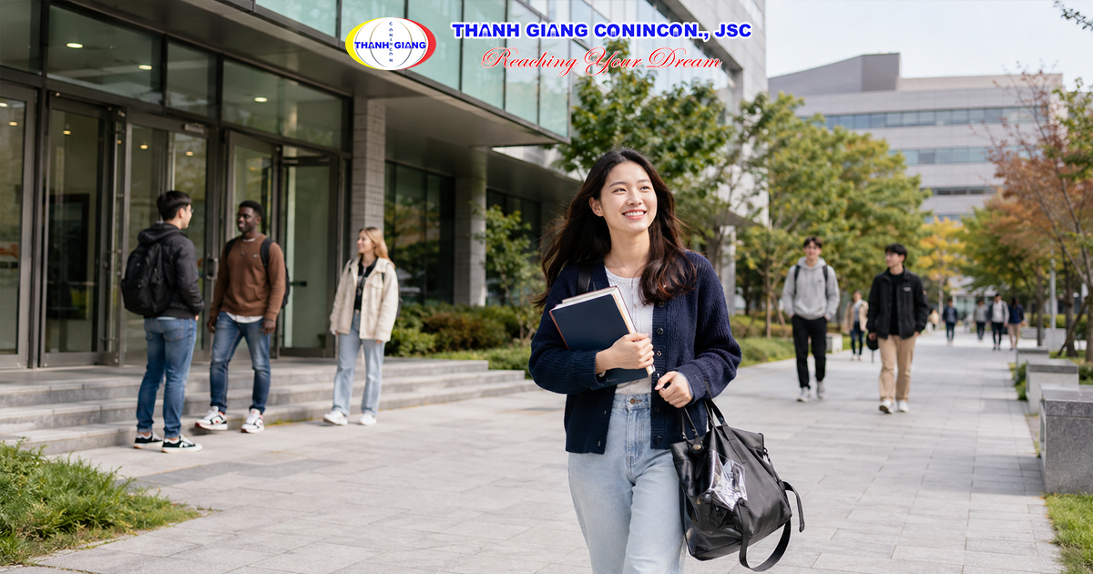 Du học sinh Việt Nam cân bằng việc học và làm thêm tại Hàn Quốc