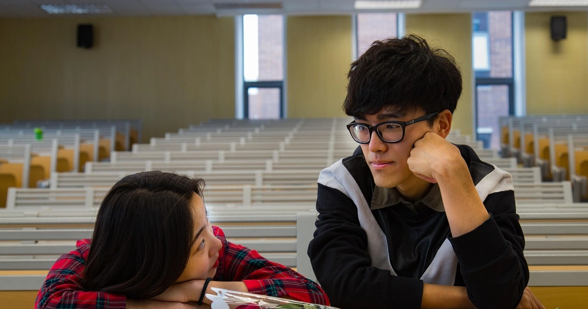 Sinh viên trong giảng đường Đại học, cân nhắc du học Đức khi đang học Đại học