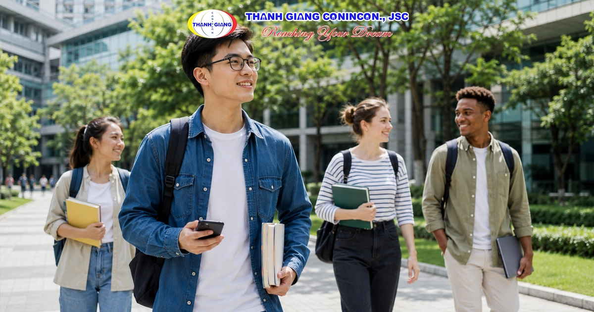 Ảnh minh họa sinh viên Việt Nam tự tin hòa nhập môi trường học tập và cuộc sống tại Đài Loan
