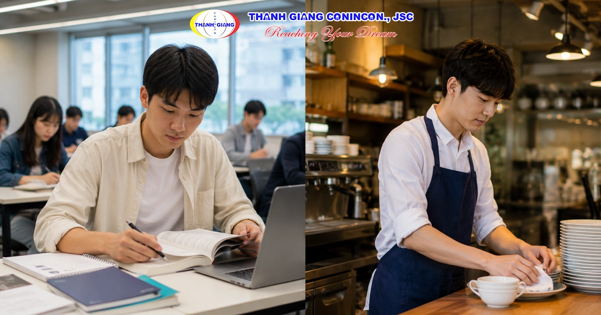 So sánh hệ vừa học vừa làm và hệ toàn thời gian Đài Loan