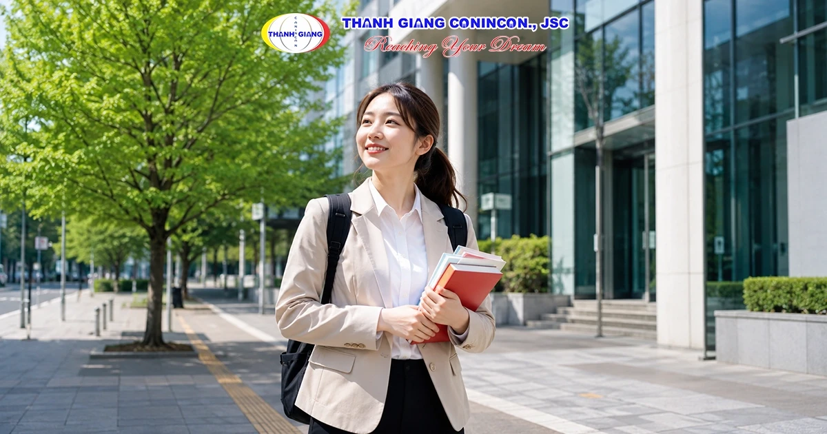 Sang Nhật học tiếng và nâng trình độ