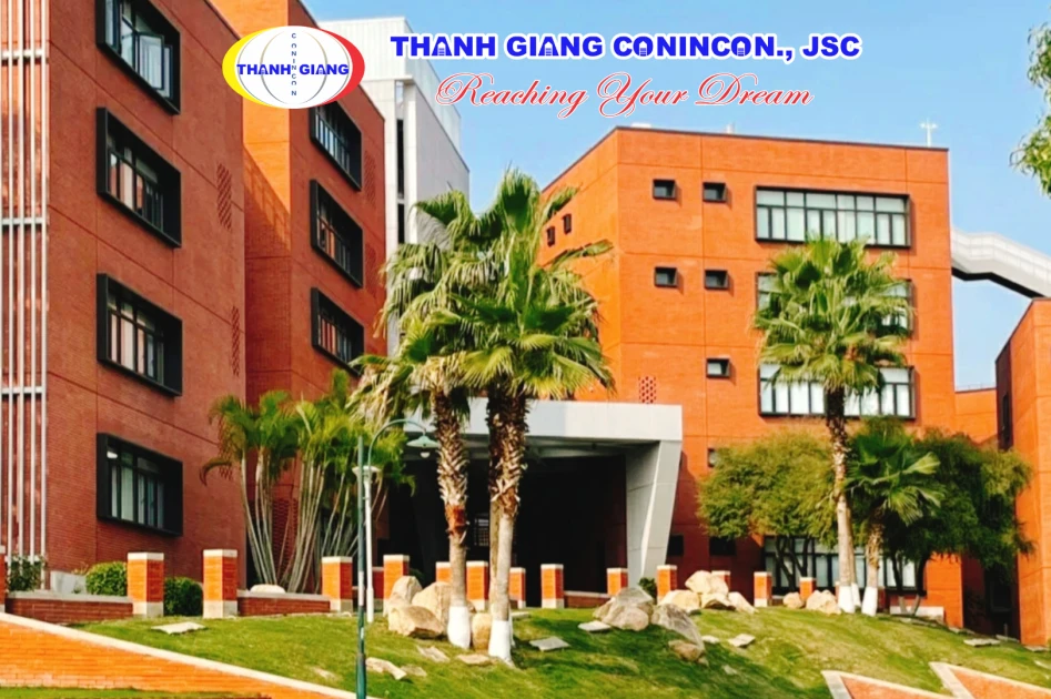 Không gian xanh tại Đại học Sư Phạm Bắc Kinh