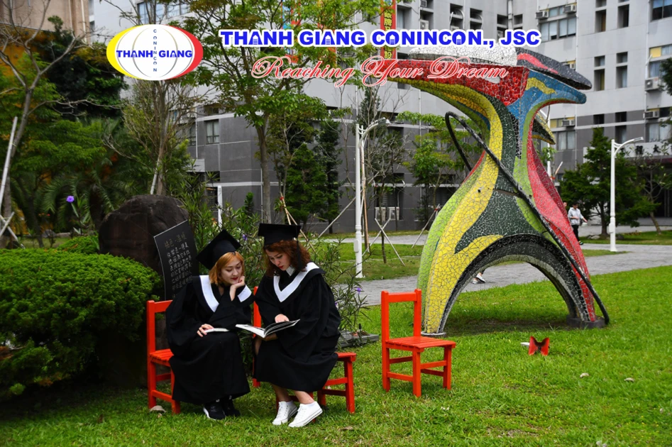 Không gian xanh học tập tại Đại học Nam Khai