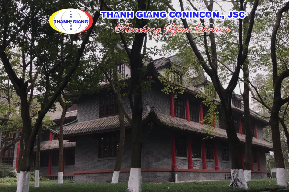 Công trình kiến trúc cổ điển tại Đại học Trùng Khánh