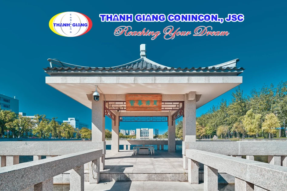Một góc khuôn viên Đại học Thiên Tân