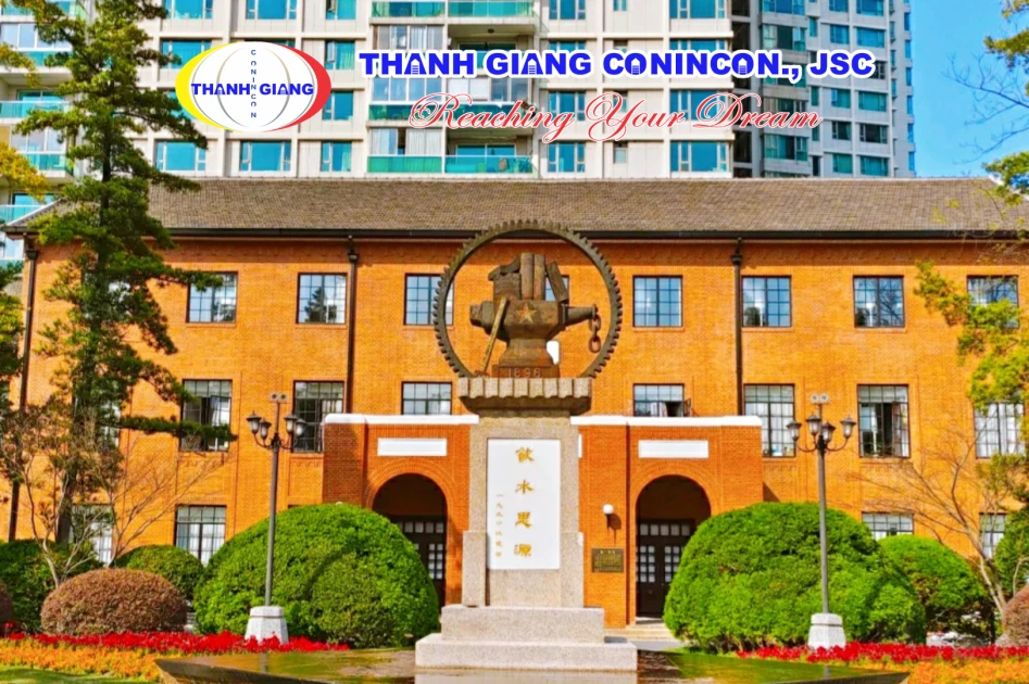 Công trình kiến trúc nổi bật trong khuôn viên Đại học Giao thông Thượng Hải