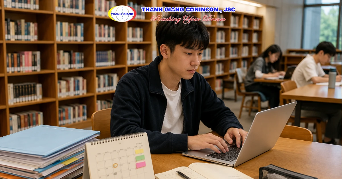 Sinh viên hoàn thiện và nộp hồ sơ học bổng tiếng Trung Đài Loan trực tuyến