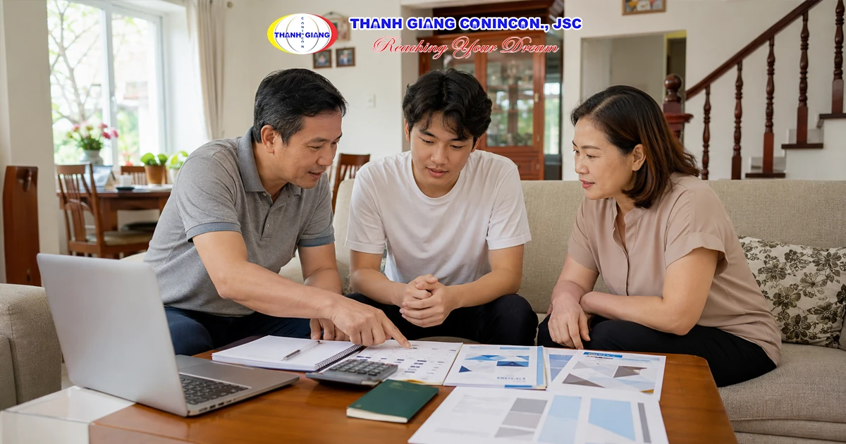 Gia đình lập kế hoạch chi phí du học Hàn Quốc vừa học vừa làm