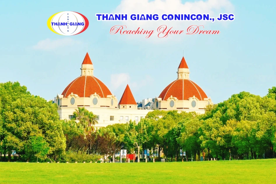 Môi trường học tập xanh mát và hiện đại tại Đại học Ngoại ngữ Thượng Hải dành cho sinh viên