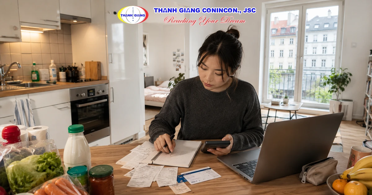 Sinh viên lập kế hoạch chi phí sinh hoạt khi du học Thạc sĩ tại Đức