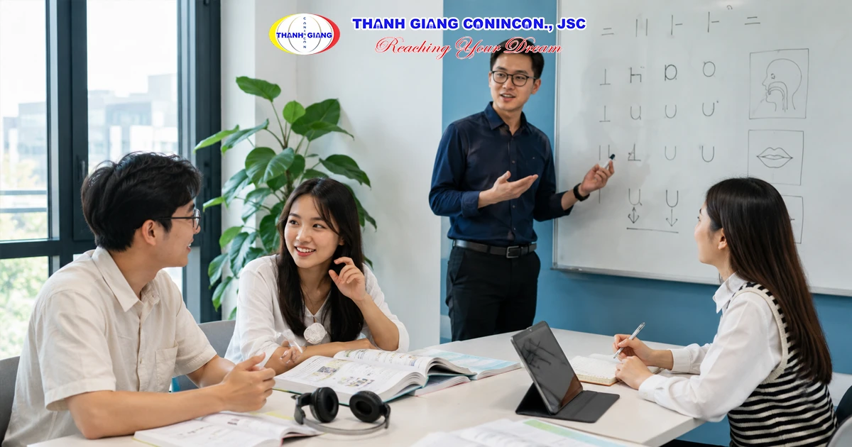 Sinh viên Việt Nam chuẩn bị tiếng Đức cho chương trình du học Thạc sĩ