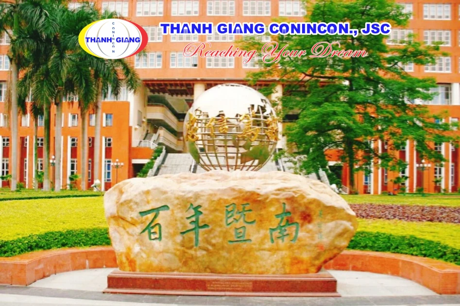 Công trình kiến trúc nổi bật trong khuôn viên Đại học Ký Nam