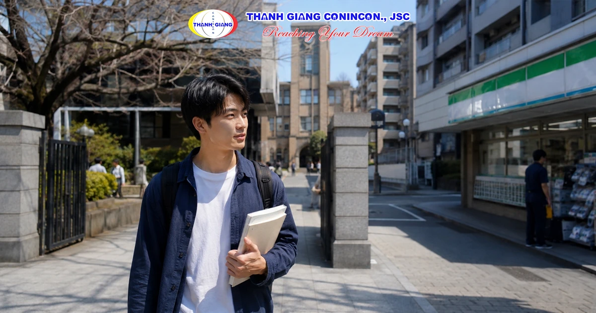Du học sinh Việt Nam vừa học tại trường Nhật Bản vừa làm thêm để hỗ trợ chi phí sinh hoạt.