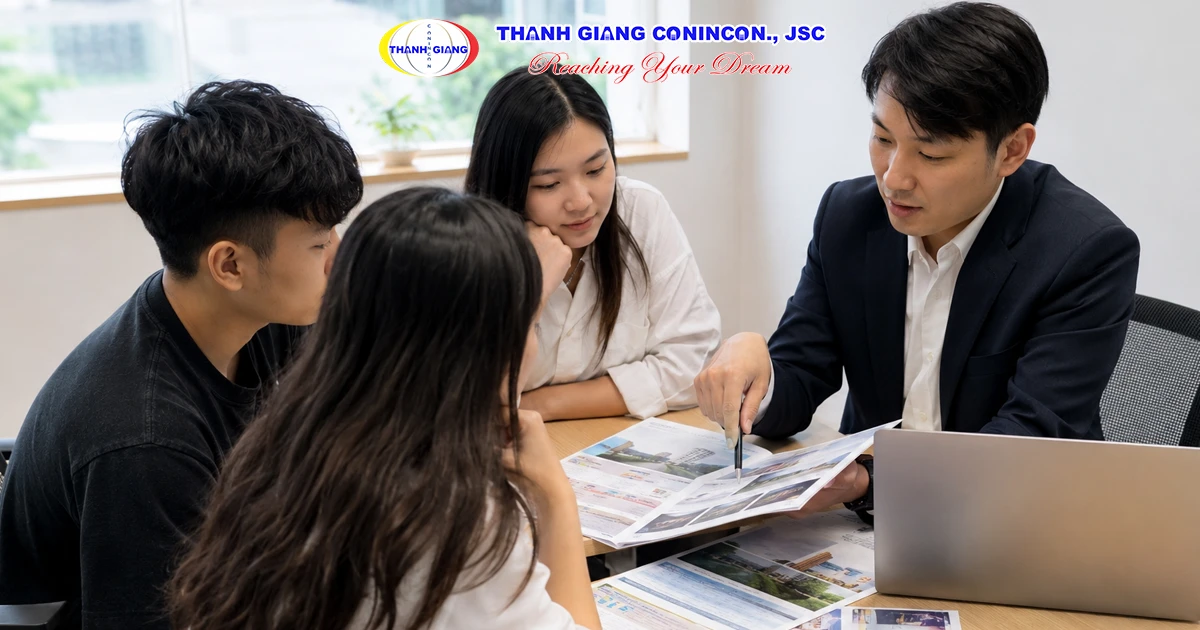 Học sinh được tư vấn lựa chọn hệ đại học, vừa học vừa làm, sau đại học và học bổng tại Đài Loan.