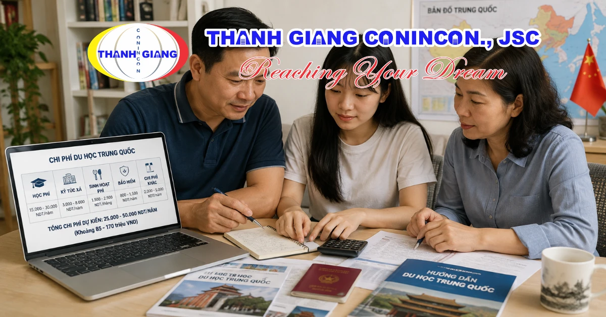 Gia đình chuẩn bị kế hoạch tài chính cho hành trình du học Trung Quốc