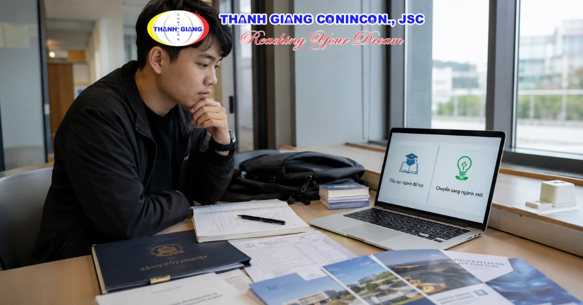 Du học sinh cân nhắc tiếp tục ngành Cao đẳng khi học Đại học tại Hàn Quốc