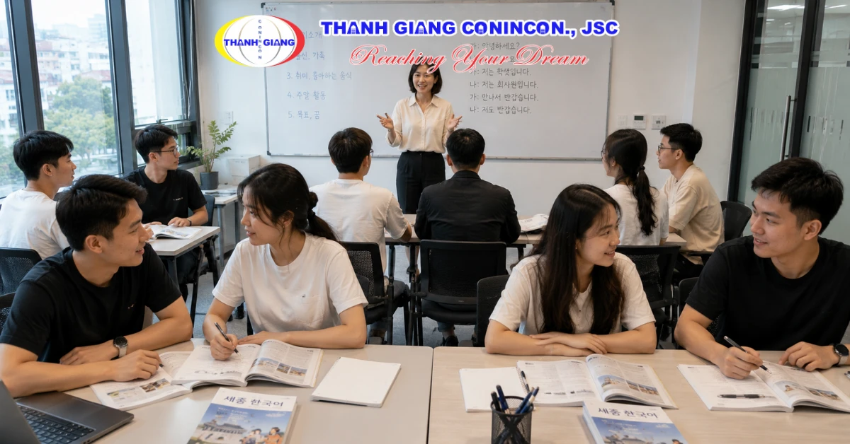 Lớp học tiếng Hàn dành cho học viên chuẩn bị du học Đại học Hàn Quốc