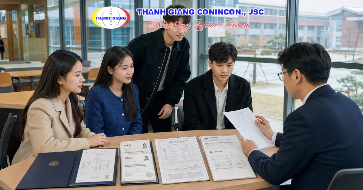 Học viên đã tốt nghiệp Đại học kiểm tra điều kiện trước khi đăng ký học tiếp tại Hàn Quốc