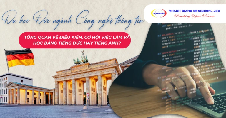 Du học Đức ngành Công nghệ thông tin: Tổng quan về điều kiện, cơ hội việc làm và học bằng tiếng Đức hay tiếng Anh?