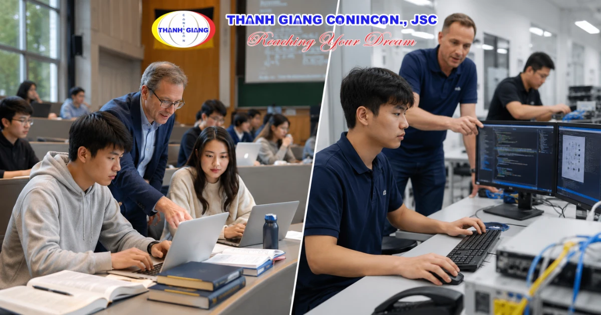 Hai lộ trình học Công nghệ thông tin tại Đức: Đại học và Ausbildung