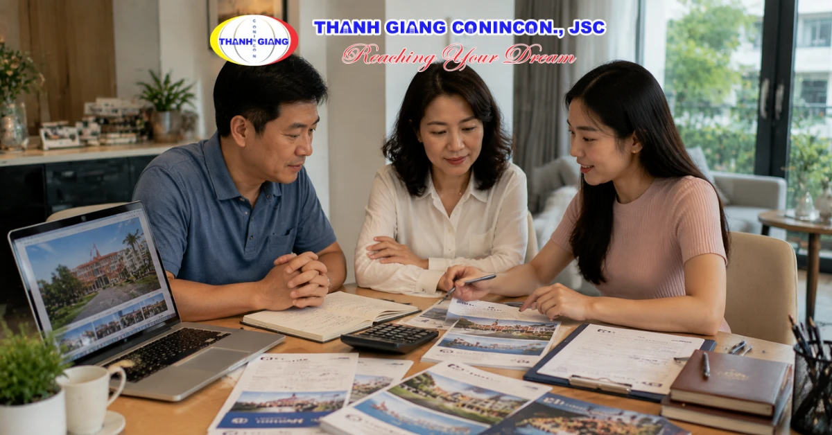 Gia đình cùng con chuẩn bị tài chính cho kế hoạch du học Đài Loan