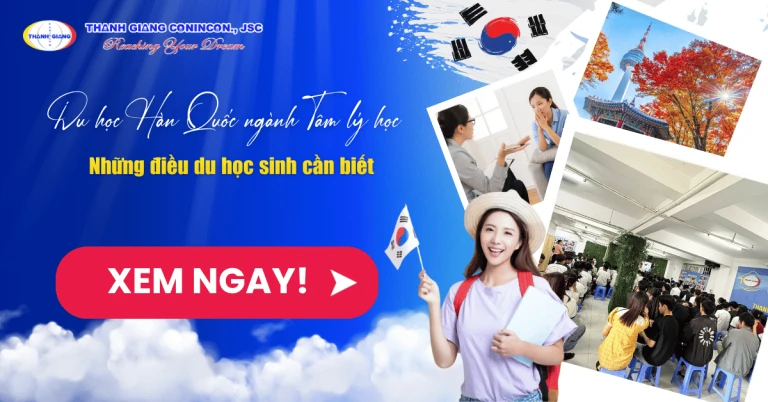 Du học Hàn Quốc ngành Tâm lý học và những điều cần biết