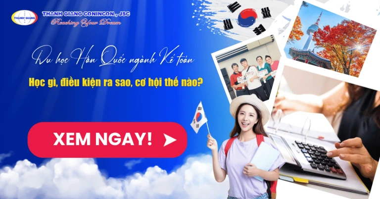 Du học Hàn Quốc ngành Kế toán – Học gì, điều kiện ra sao, cơ hội thế nào? 